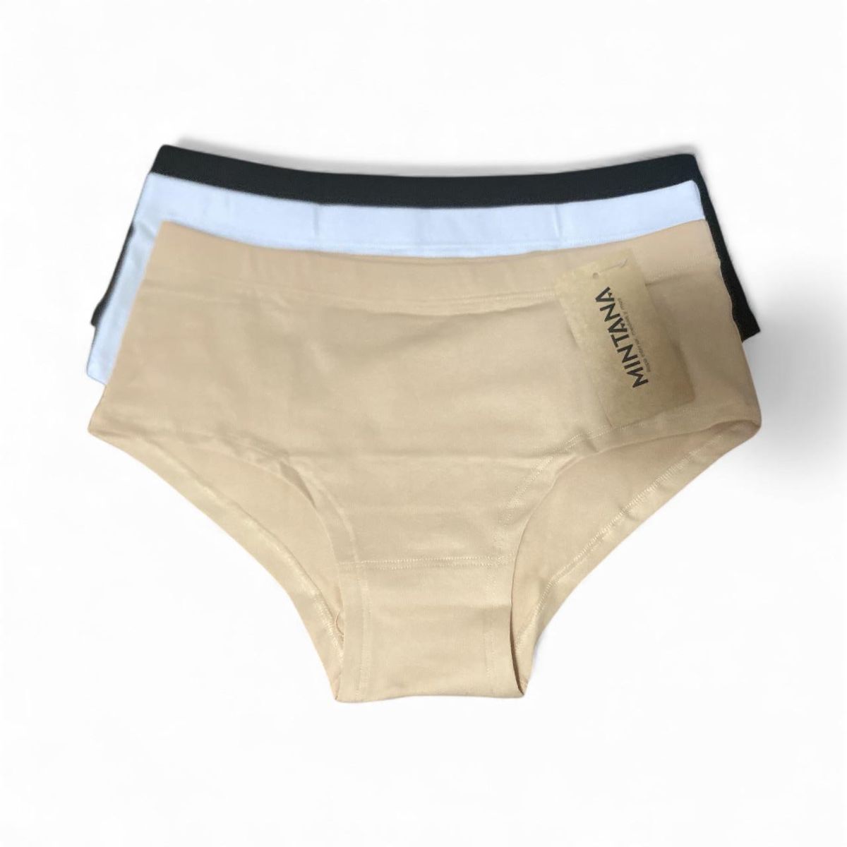 MINTANA - PACK 3 PANTALETA  ALGODON MUJER