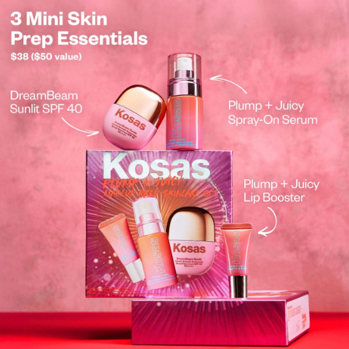 KOSAS - Set de Skincare Plump + Juicy Kosas