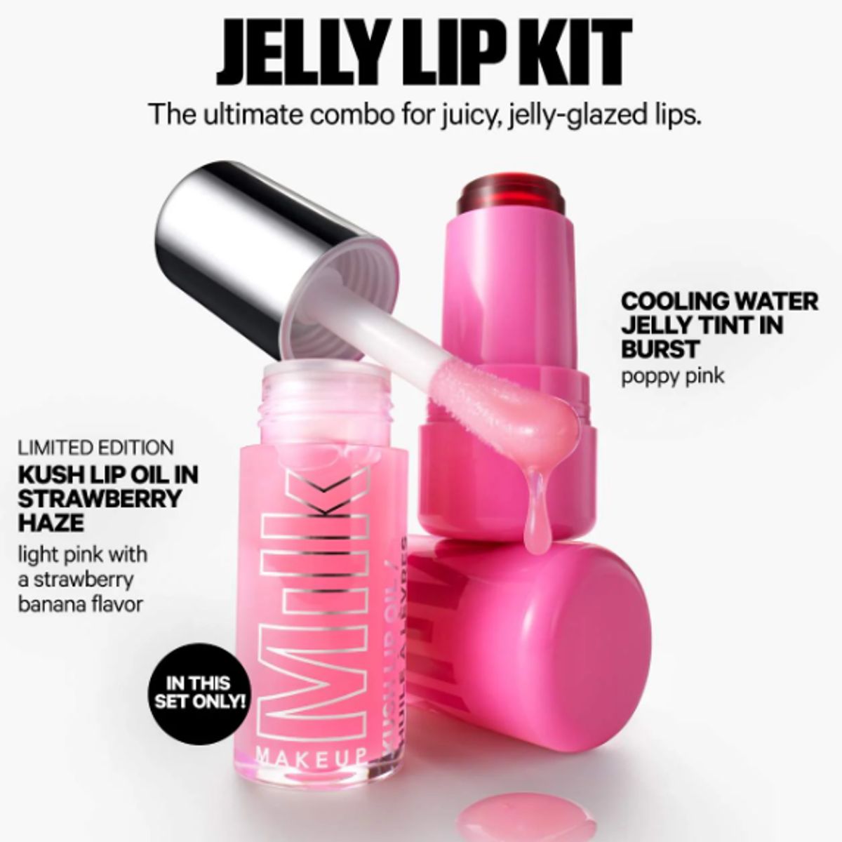 MILK - Set Duo Jelly Tint + Aceite Labial Milk Makeup