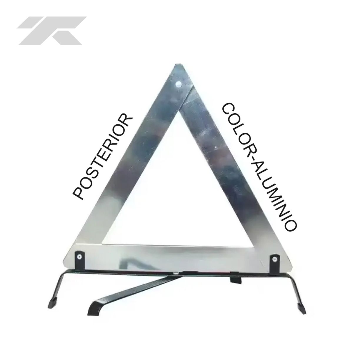 GENERICO - Triangulo de Seguridad de Emergencia Reflectivo Estuche Azul