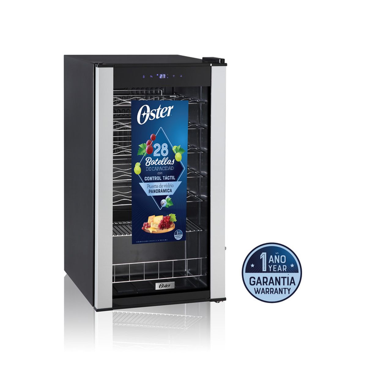 OSTER - VINERA OSTER OS-PWCC2800B 28 BOTELLAS DIGITAL NEGRO