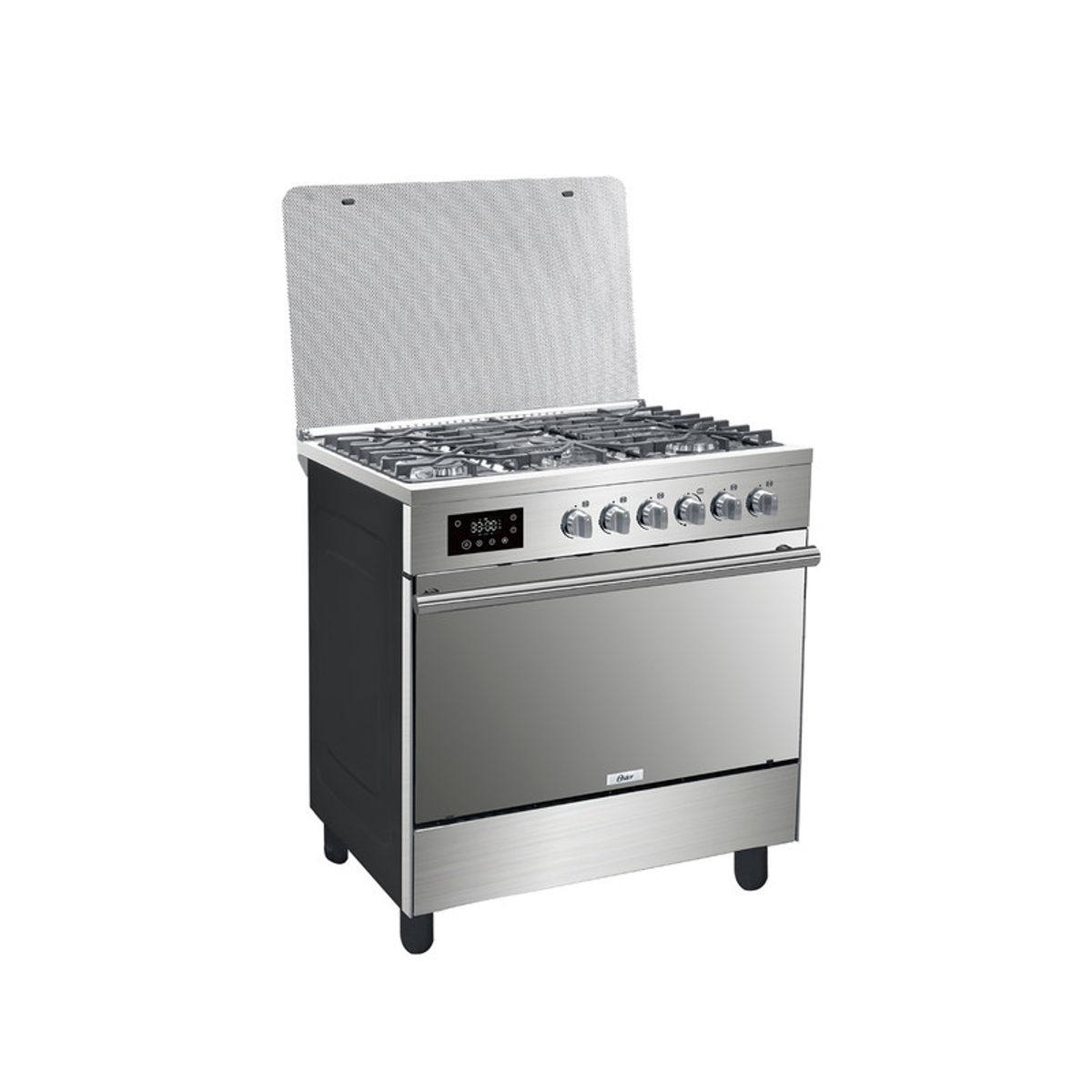 OSTER - COCINA OSTER OS-PGSGC30052GRCISM DIGITAL GRILL Y ROSTICERO 5 QUEMADORES 1Q TRIPLE LLAMA + 5Q SELLADOS CINOX