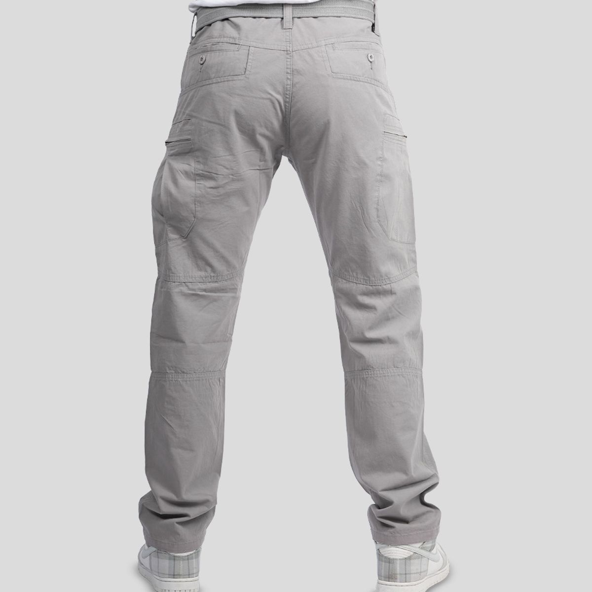 CH CASTRO SPORT - 7035 PANTALON TAFET CARGO MILITAR 100% ALGODÓN RÍGIDO HOMBRE