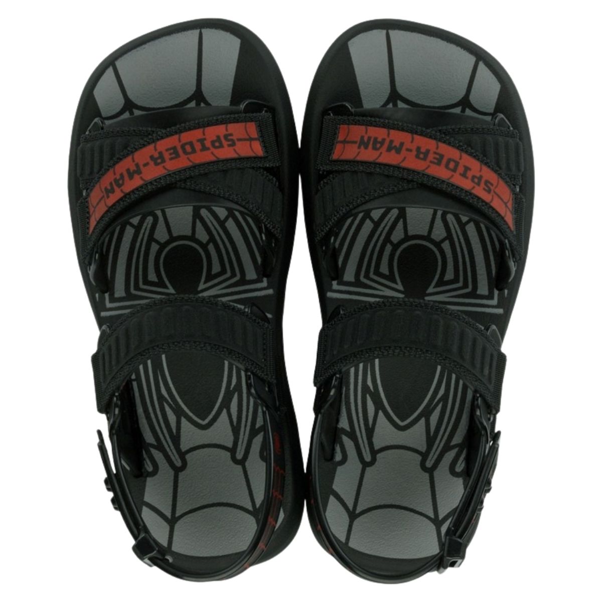 MARVEL SPIDEY - Sandalias Niño Playera Spiderman Negro