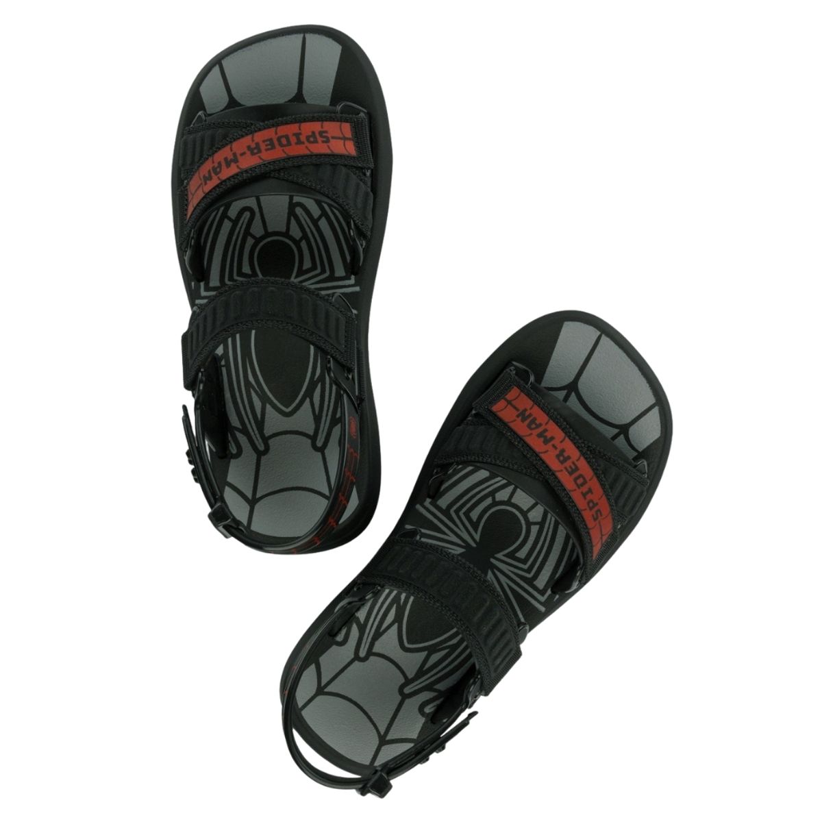 MARVEL SPIDEY - Sandalias Niño Playera Spiderman Negro