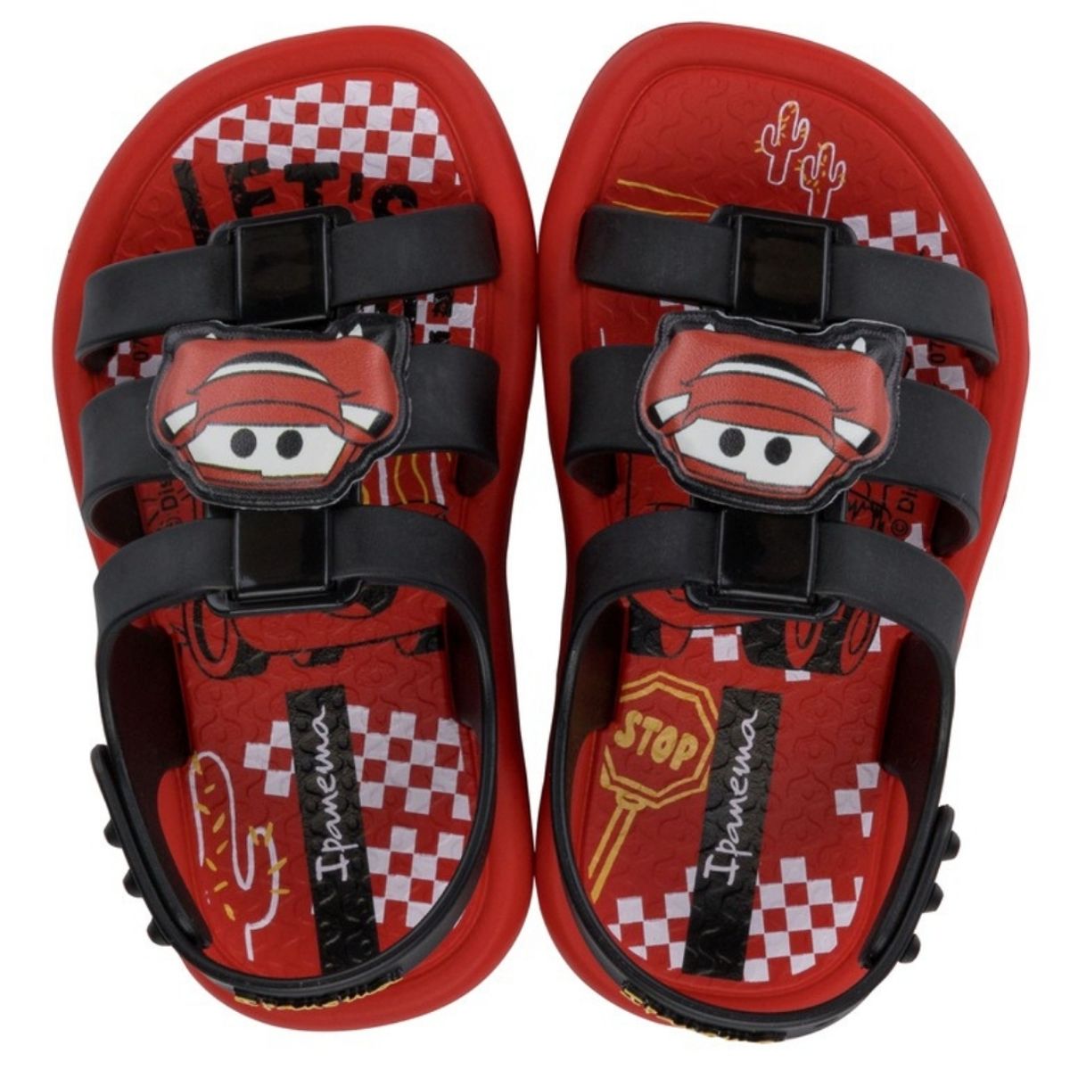 IPANEMA - Sandalias Bebe Playeras Cars Ipanema Rojo