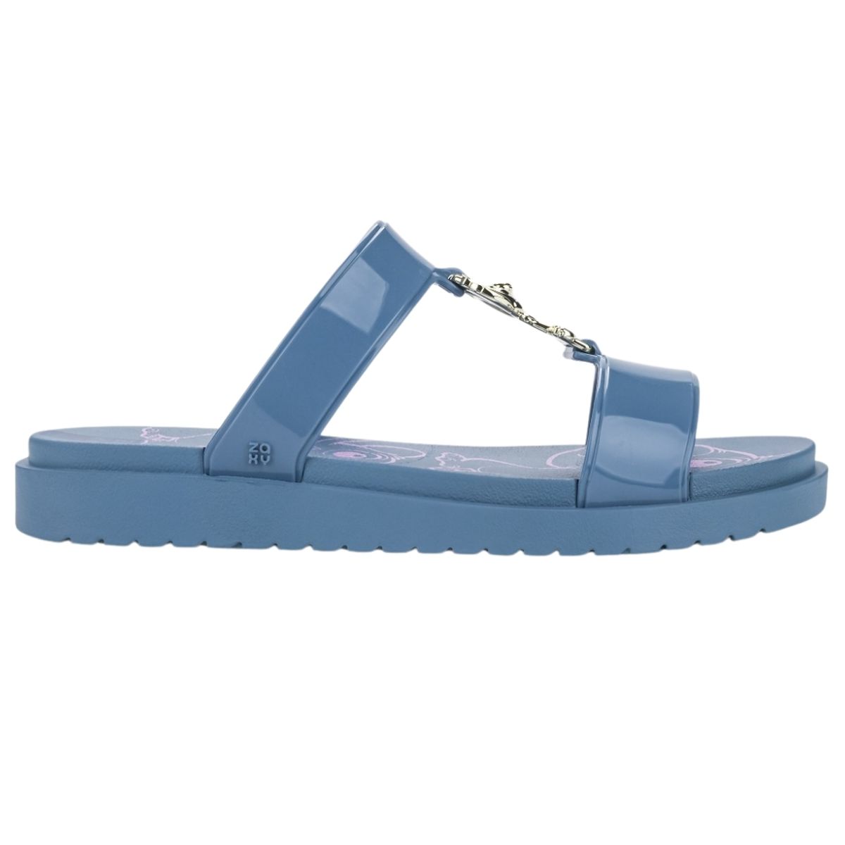 ZAXY - Sandalias Mujer Casuales Stitch Zaxy Celeste