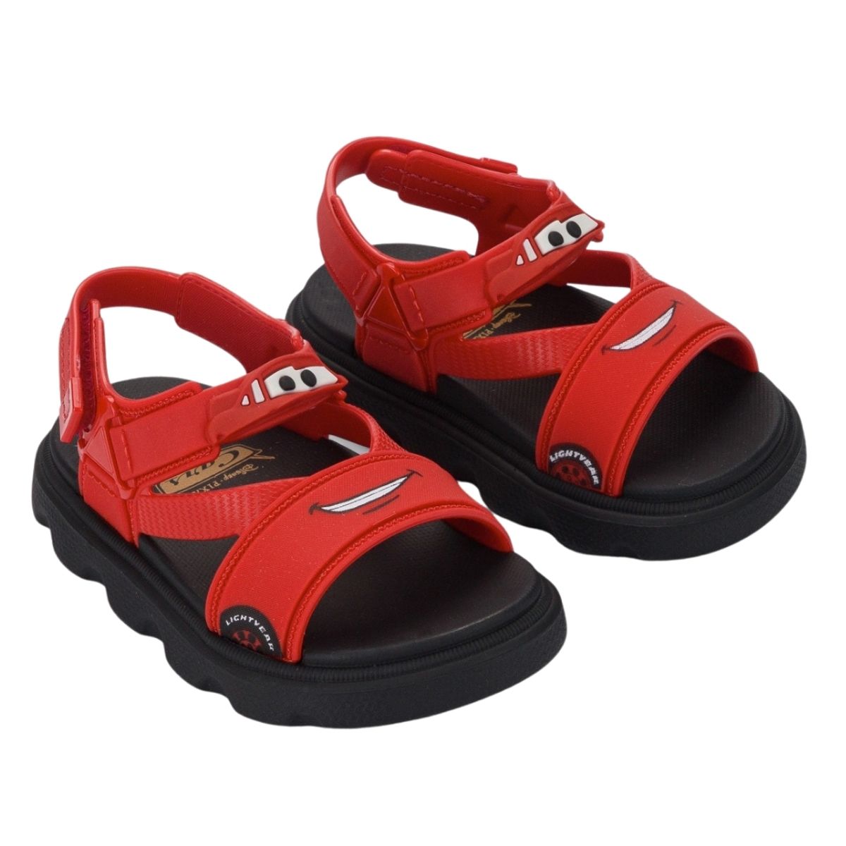 DISNEY CLASICOS - Sandalias Bebe Playeras Rayo McQueen Cars Rojo