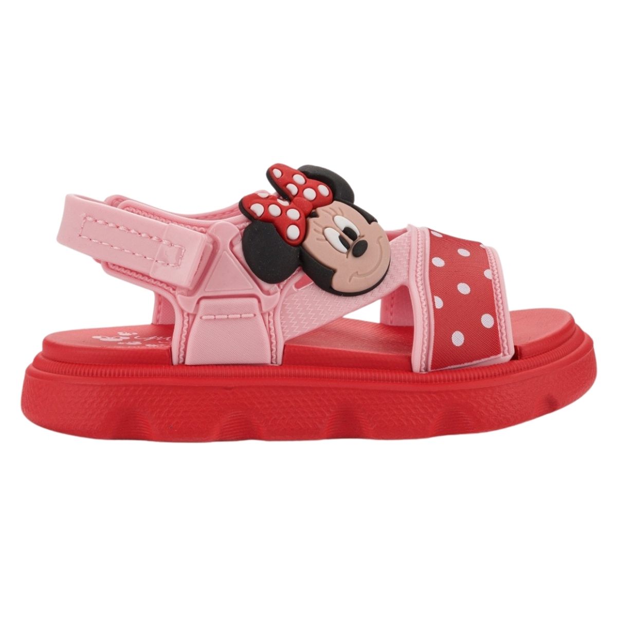 MINNIE - Sandalias Bebe Playeras Minnie Mouse Rosado