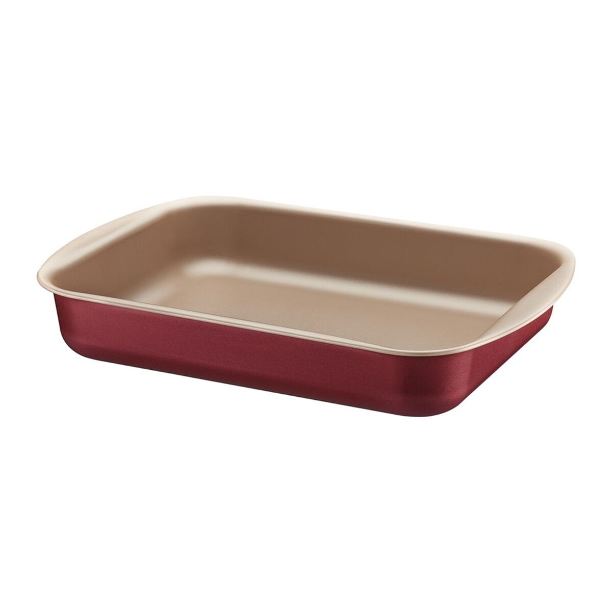 ASADERA TRAMONTINA HONDA DE ALUMINIO ANTIADHERENTE ROJA 40 CM Y 7.2 LT, marca TRAMONTINA - Foto Principal