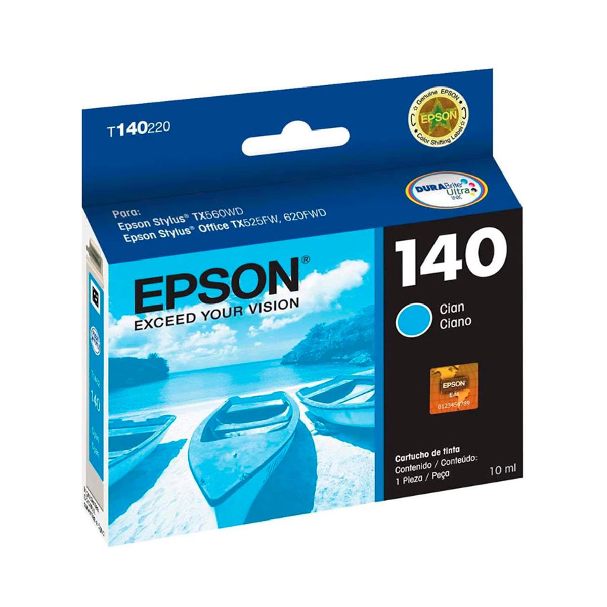 EPSON - Tinta Epson T140220-AL Cian  Cartucho Original