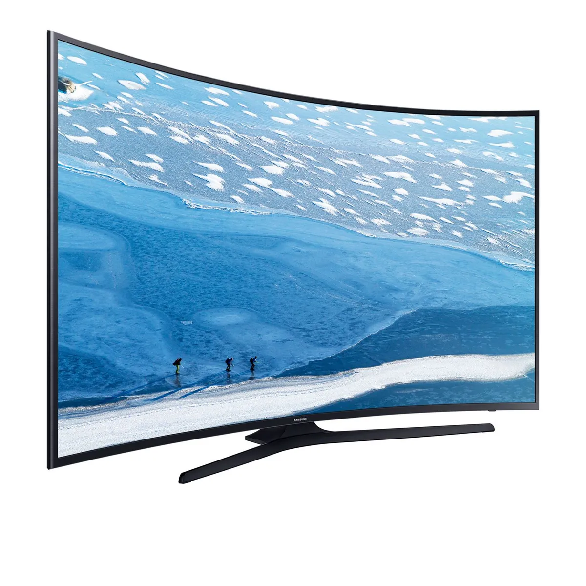 SAMSUNG - LED 49" UHD Curvo Smart TV 49KU6300