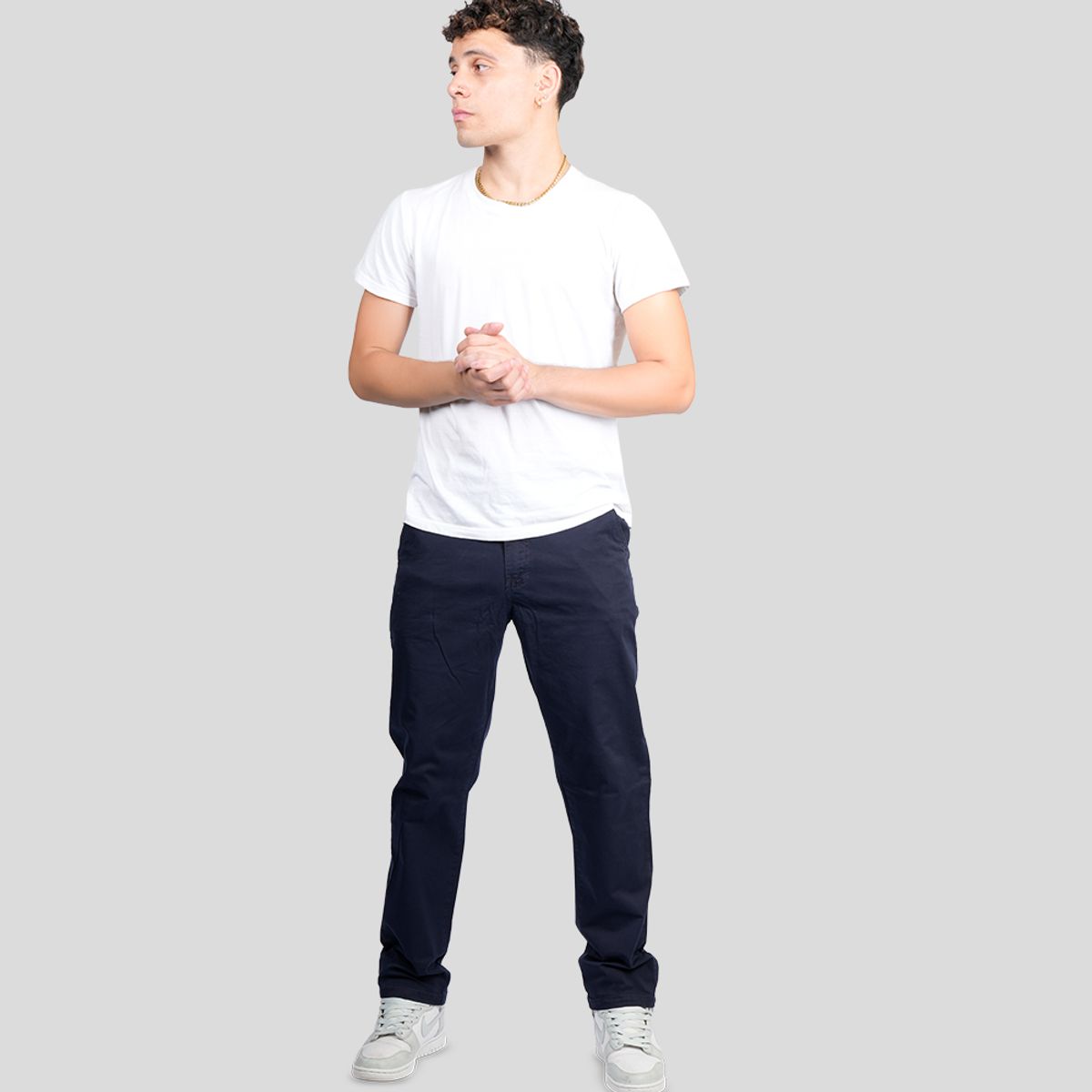 CH CASTRO SPORT - PANTALON CLÁSICO DRILL GRUESO TOSH 98% ALGODÓN STRECH HOMBRE