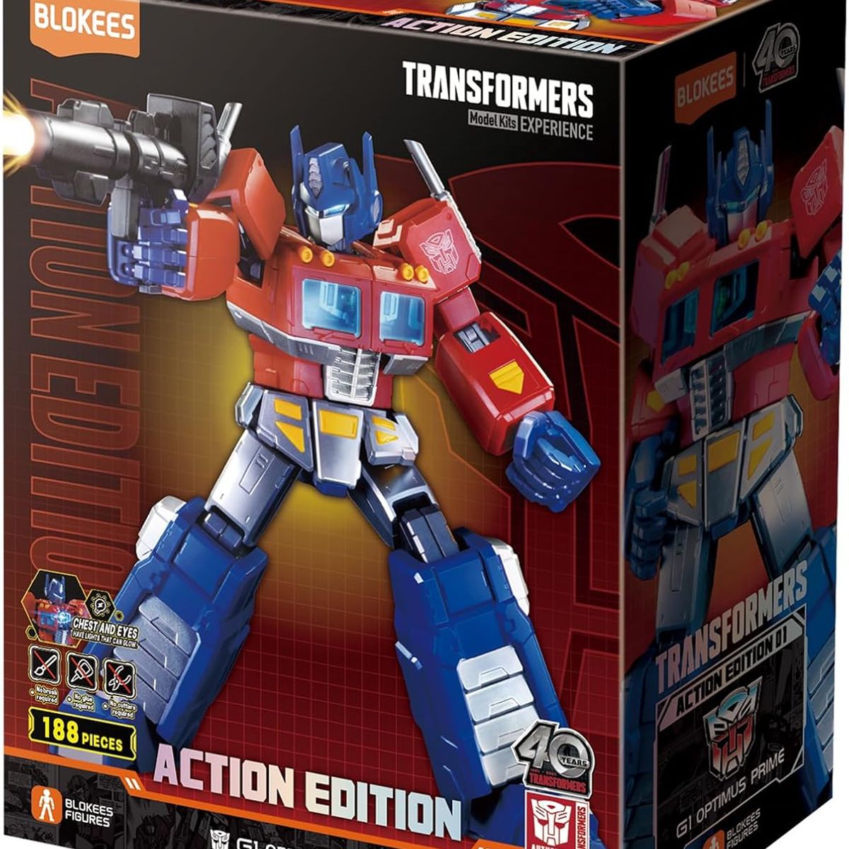 HASBRO - BLOKEES Transformers Action Edition - G1 Optimus Prime