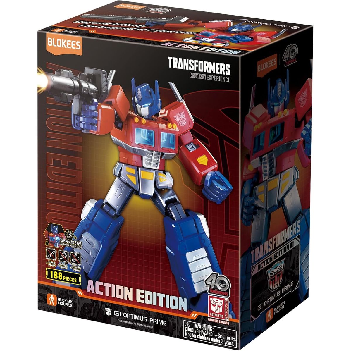 HASBRO - BLOKEES Transformers Action Edition - G1 Optimus Prime