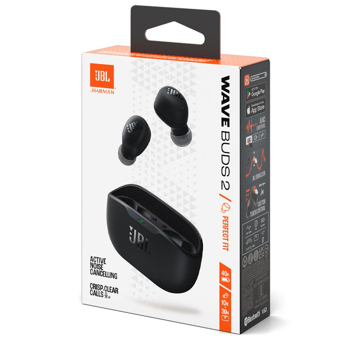 JBL - Audífonos JBL Wave Buds 2 TWS - Sonido Pro - Negro