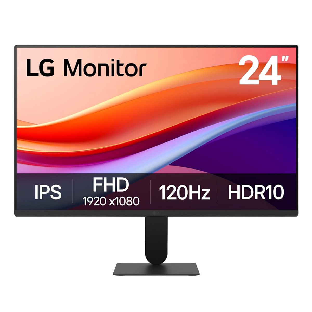 LG - Monitor LG 24U411A 24 pulgadas FHD IPS 120 hz 5 ms HDMI VGA
