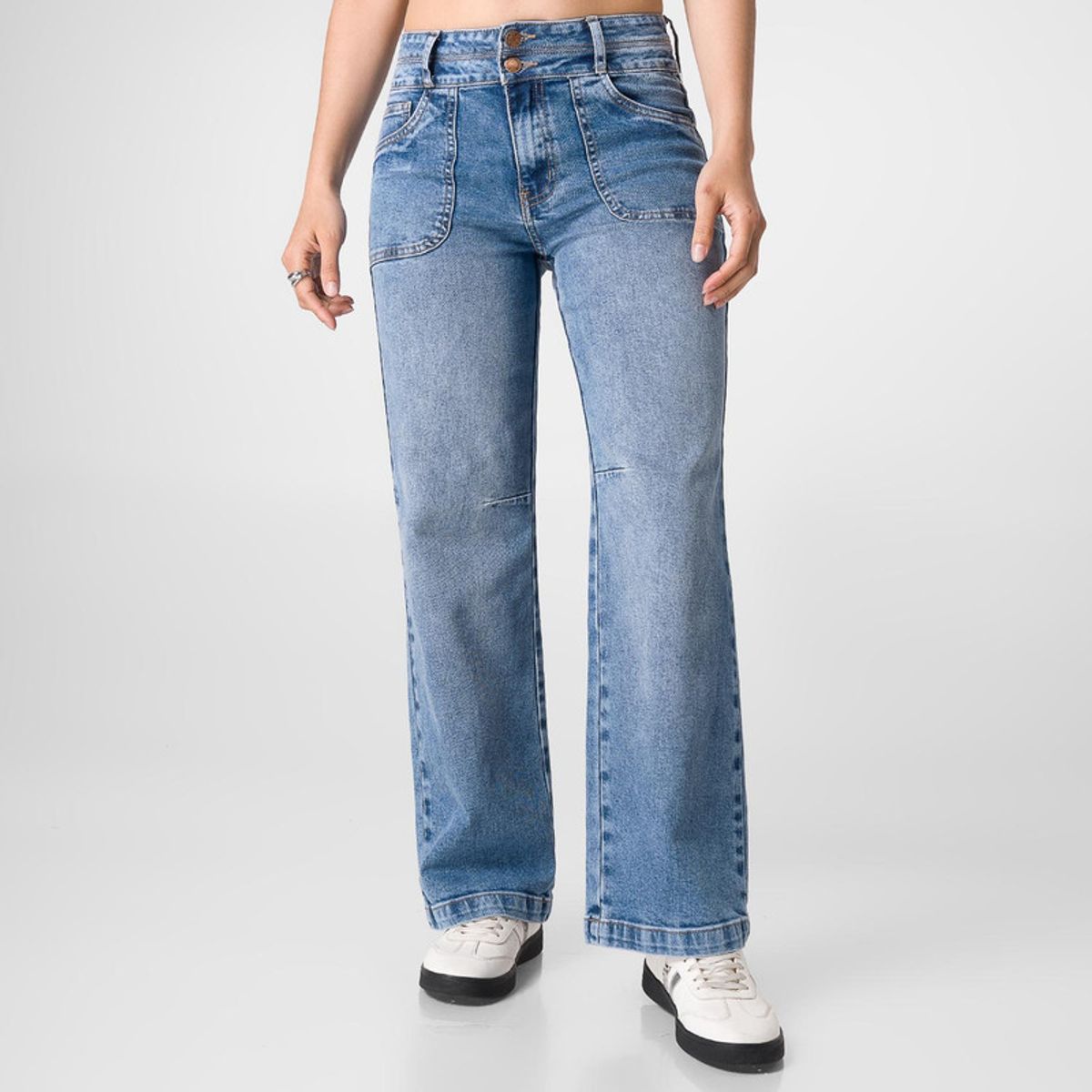 SQUEEZE - Pantalón Jean Denim Stretch Mujer Dhailah Squeeze