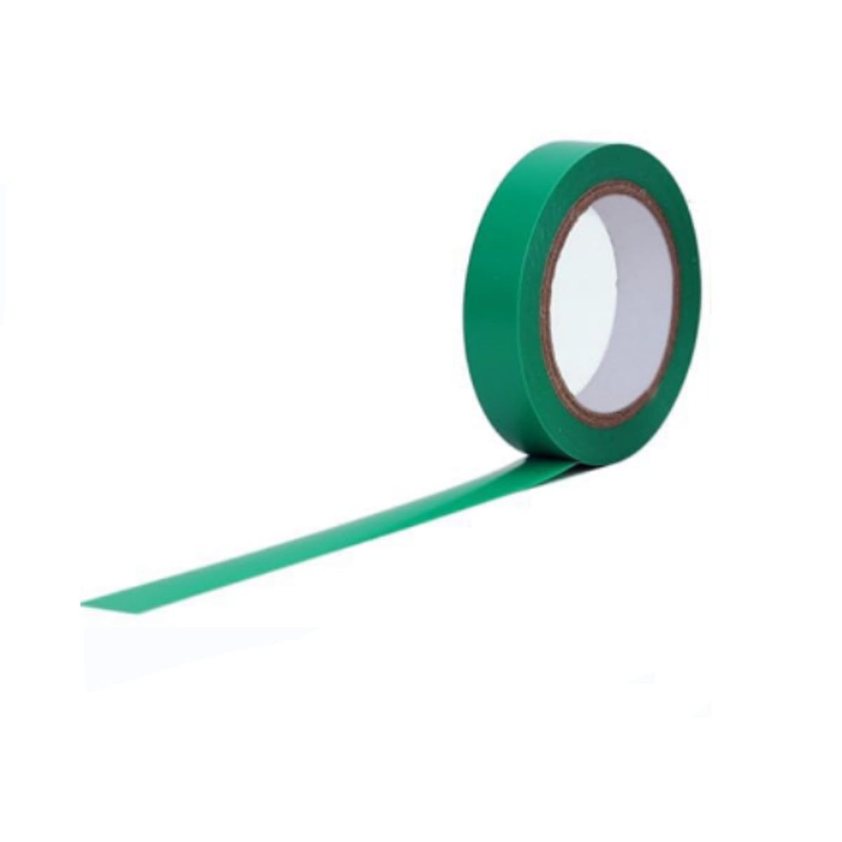 GENERICO - CINTA AISLANTE COMERCIAL VERDE 3/4" X 18 MTS (PACK DE 12 UNIDADES).
