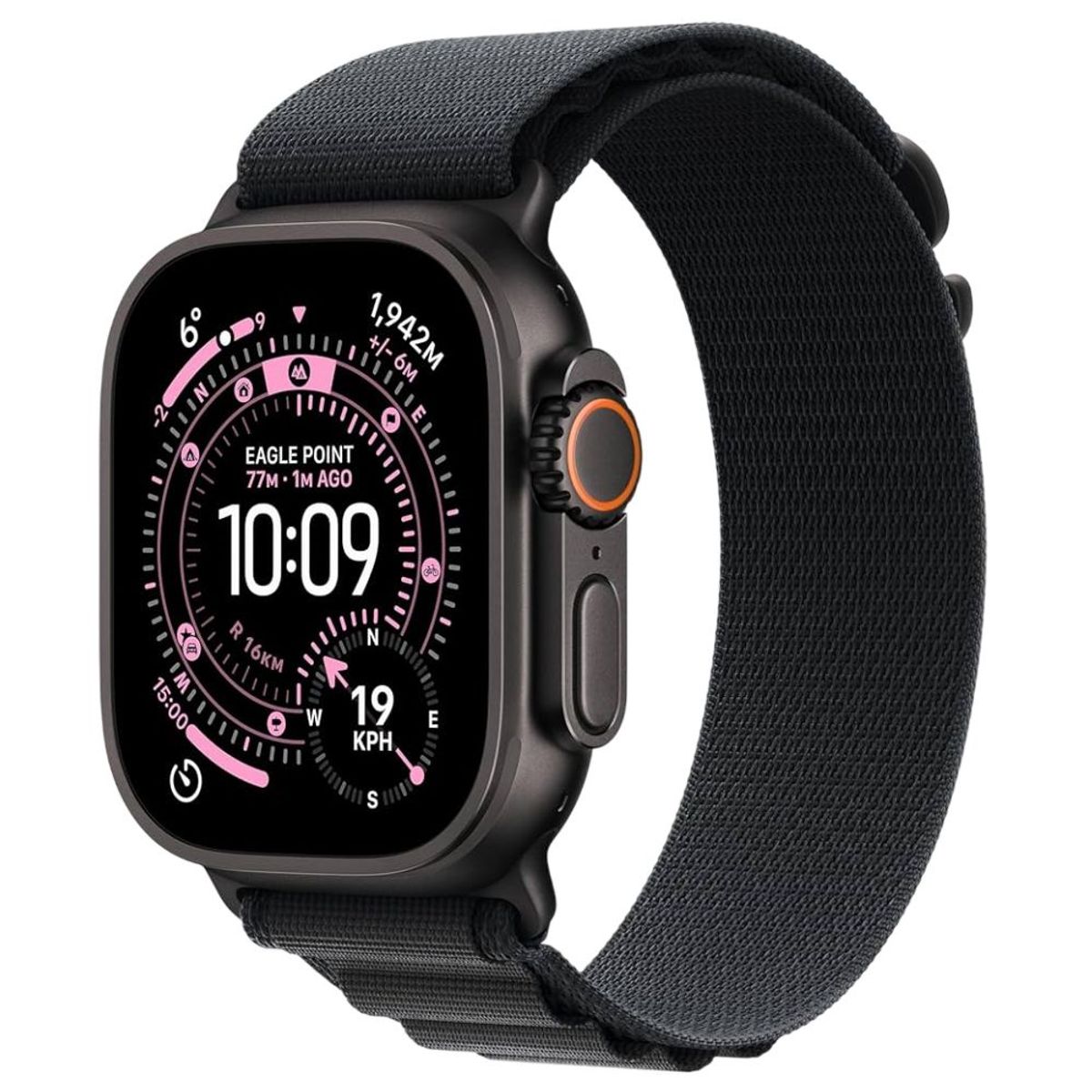 OEM - Correa Alpine Loop para Apple Watch Color Negro Cierre G Negro