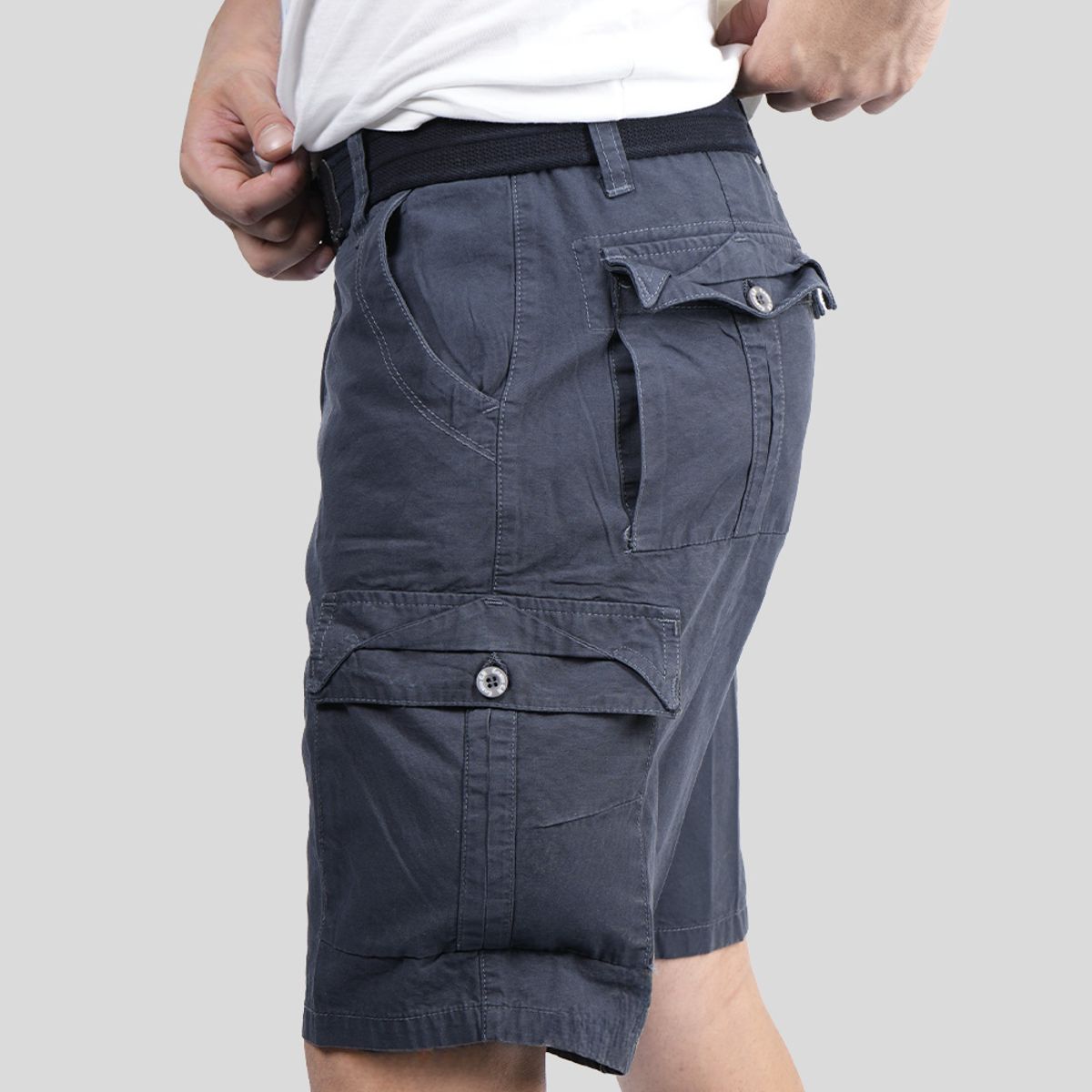 CH CASTRO SPORT - BERMUDA TAFET CARGO ALAGUER 100% ALGODÓN RÍGIDO HOMBRE 7002-7003-7004