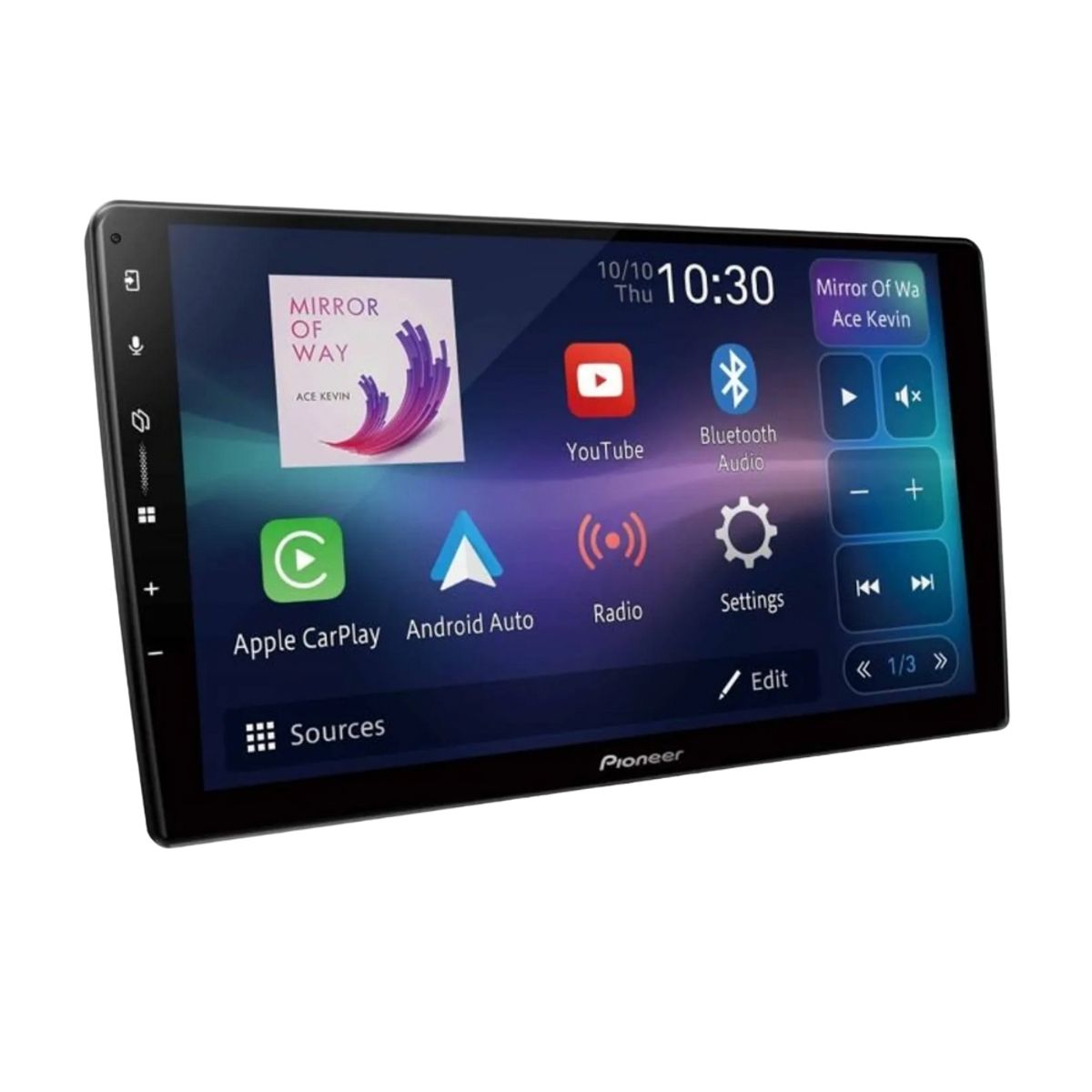 PIONEER - PANTALLA AUTORRADIO 9PULG APPLE CARPLAY ANDROID DMH-AP6650BT PIONEER
