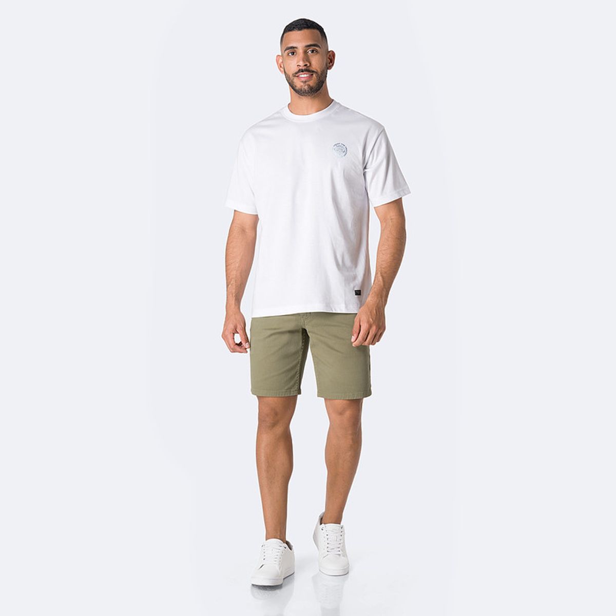 PIONIER - Short Basico Drill Stretch New Joursh Drill Hombre