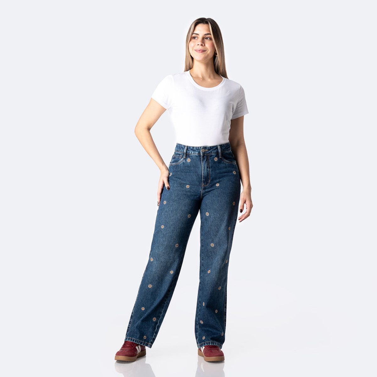 PIONIER - Pantalon Moda Denim Adartzi Mujer