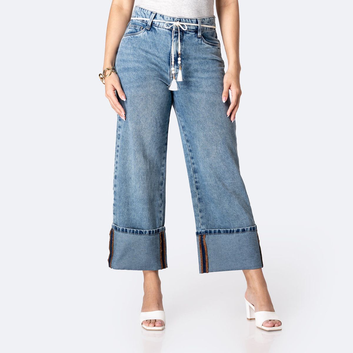 PIONIER - Pantalon Basico Denim Damaryh Mujer