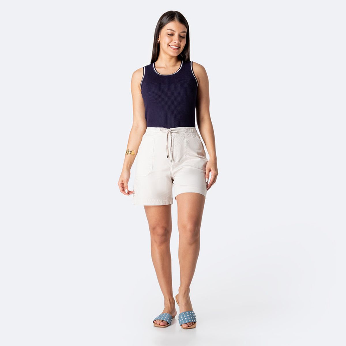 PIONIER - Short Bermuda Tafeta Mujer Veronnica Pionier