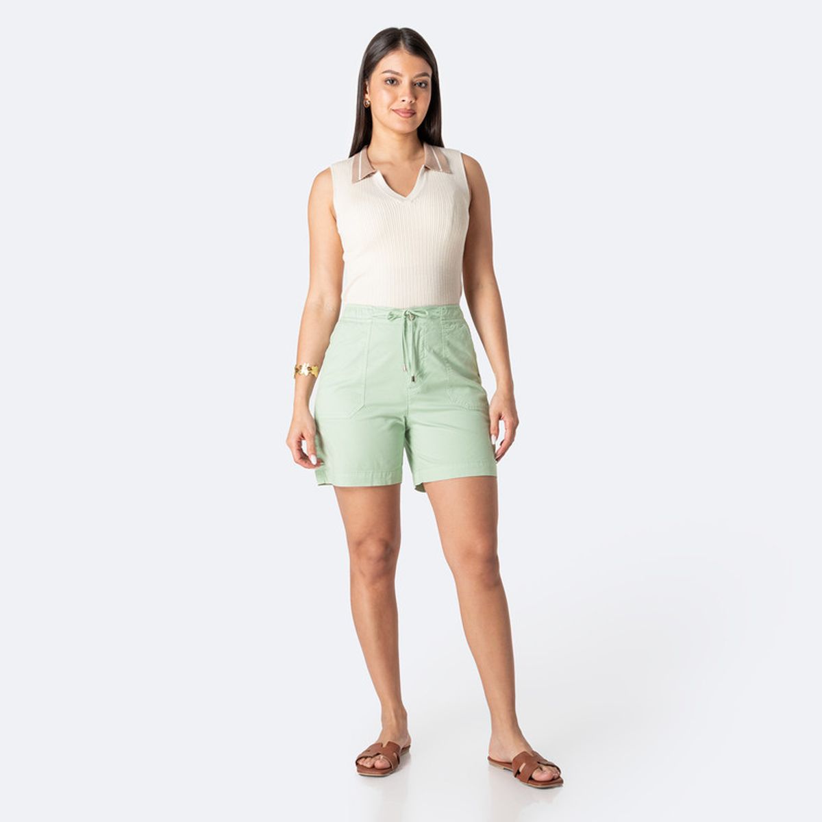 PIONIER - Short Bermuda Tafeta Mujer Veronnica Pionier