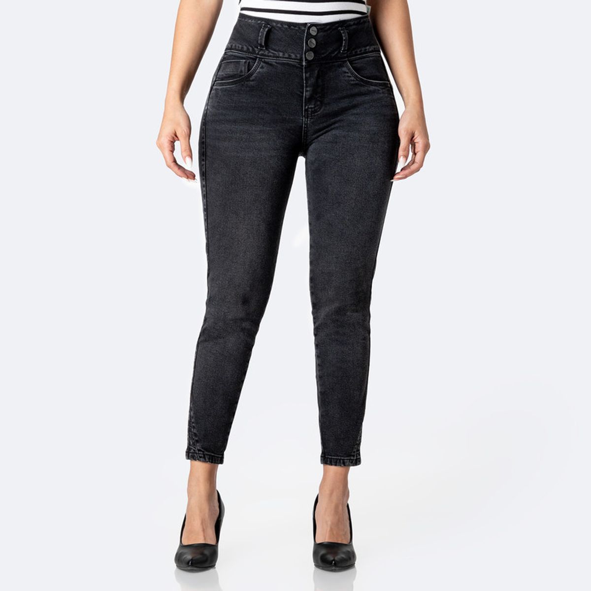 PIONIER - Pantalón Jean Denim Stretch Mujer Emna Pionier
