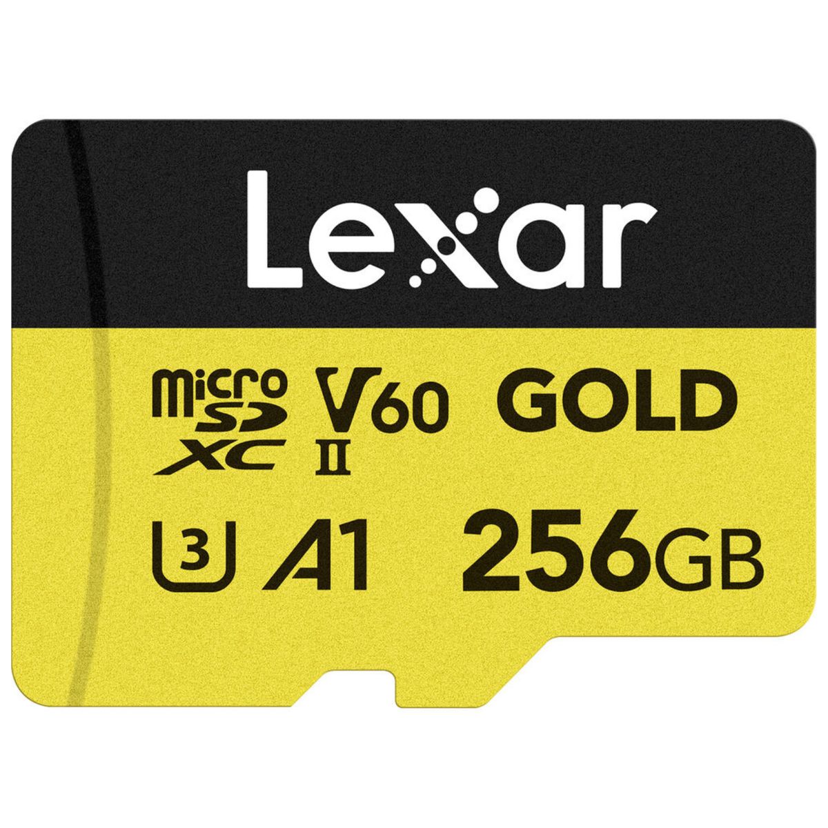 LEXAR - Memoria Micro SDXC U3 V60 Lexar Professional 256GB - W180MBs -R280MBs GOLD