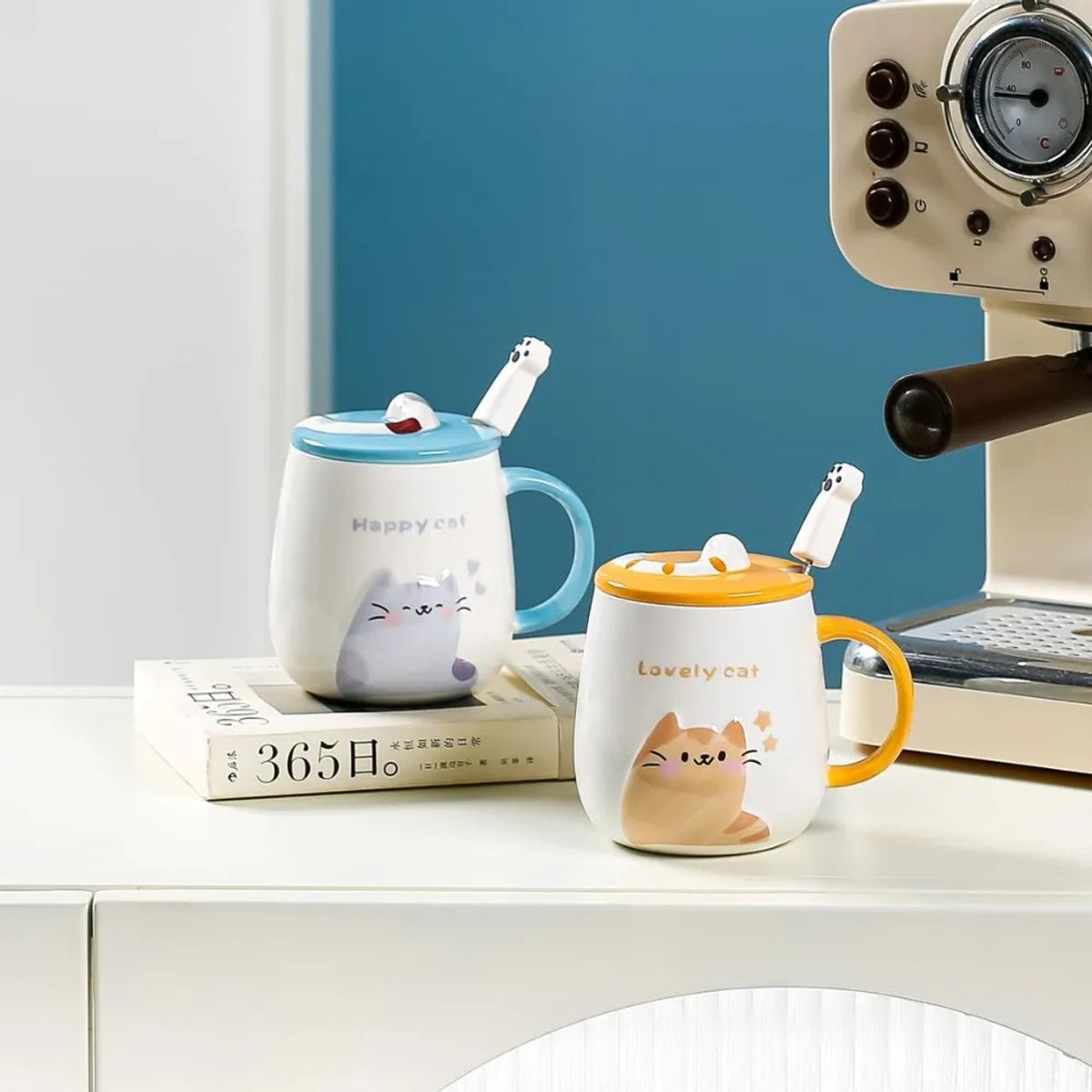 GENERICO - TAZA GATO - HAPPY CAT