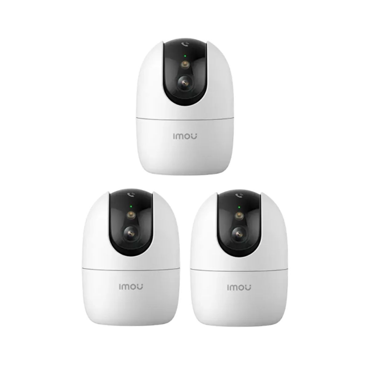 IMOU - Kit 3 Cámara seguridad WiFi Ranger 2 Pro 3K 5MP S2EN-5R1S para interiores - IMOU