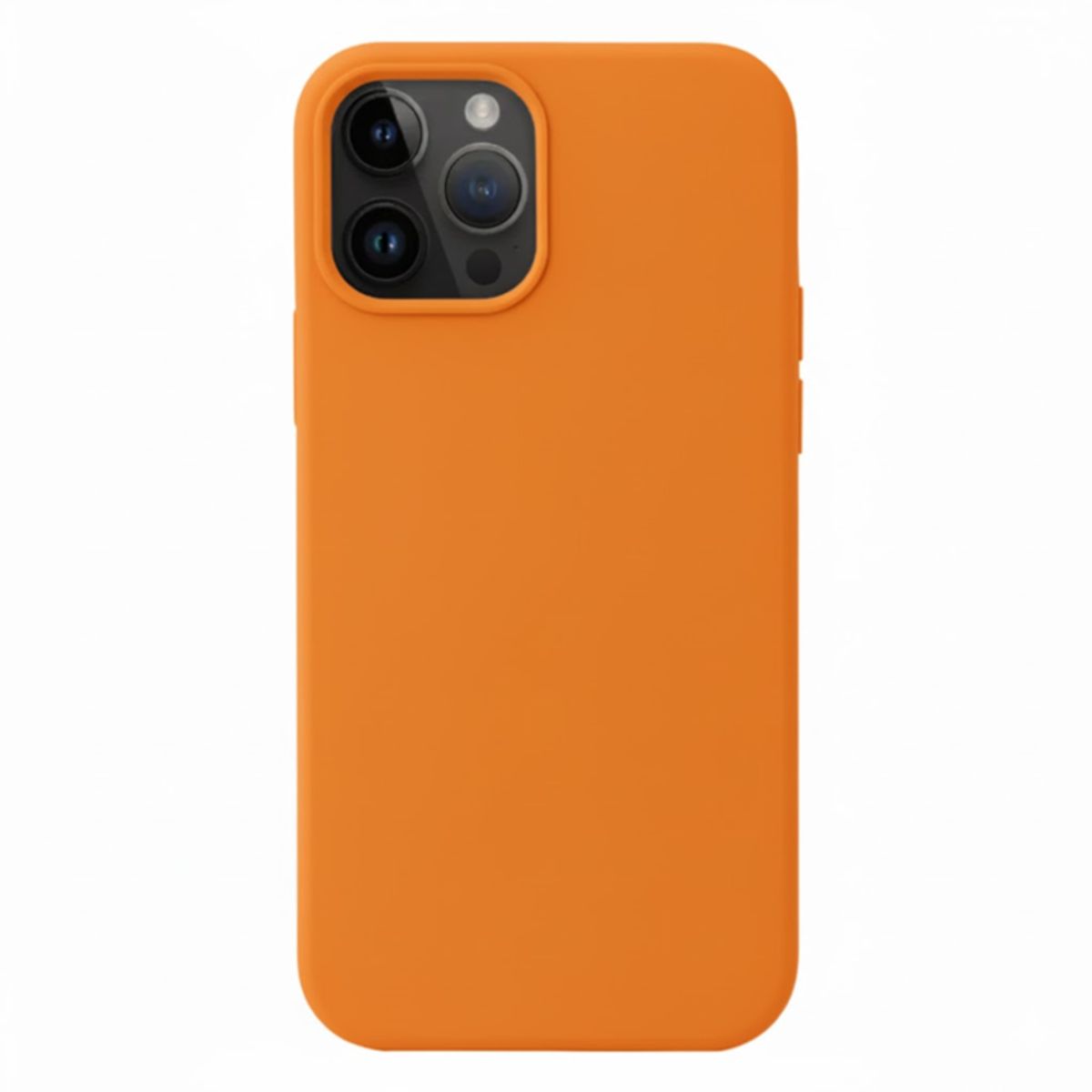GENERICO - Funda para iPhone 16 Pro Max Soft Feeling Antishock Naranja Resistente