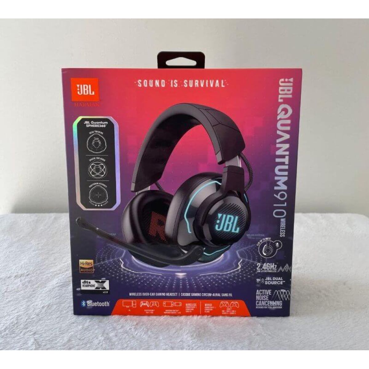 JBL - AUDIFONO JBL QUANTUM 910 - INALAMBRICO Y BLUETOOTH