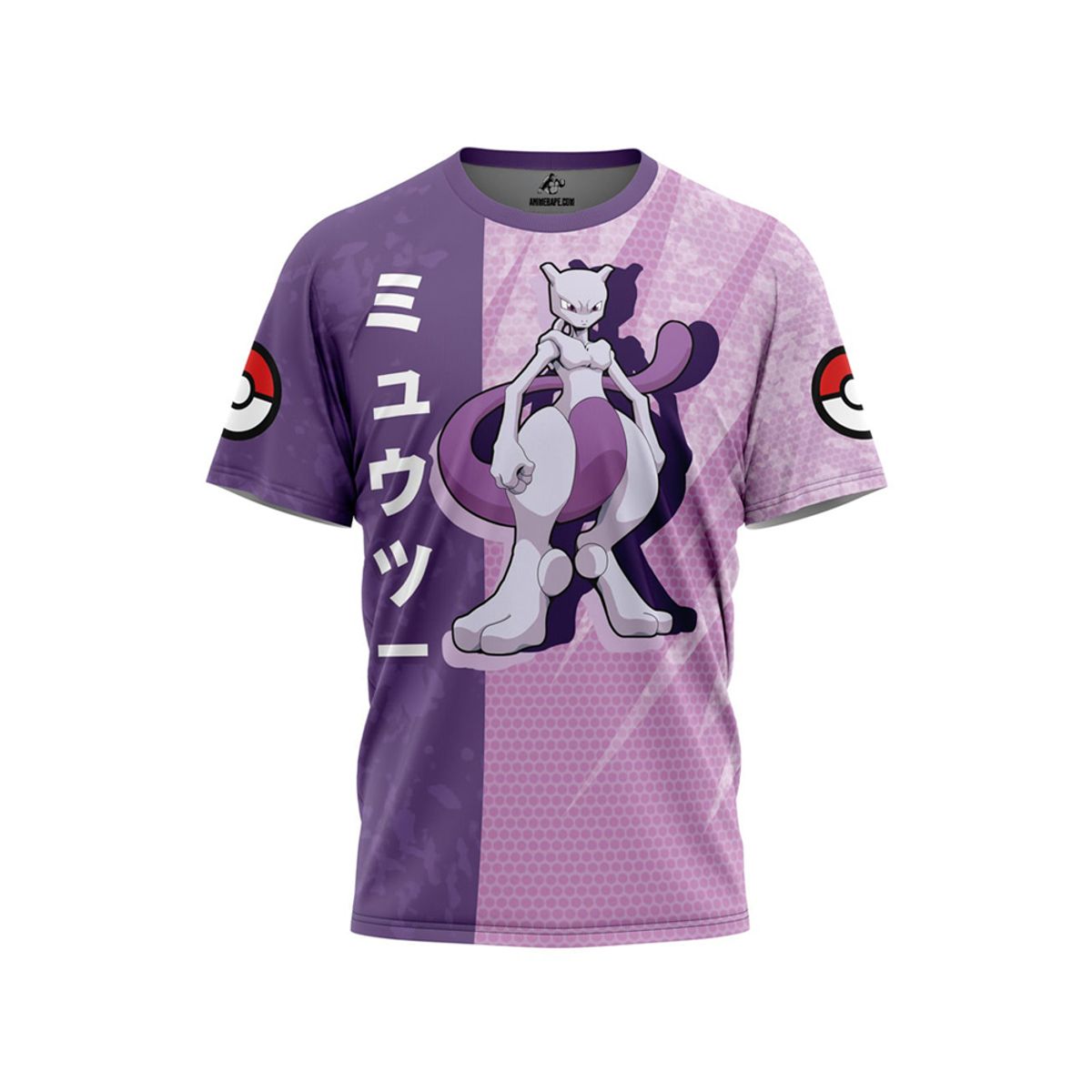 GENERICO - Polo Deportivo Exclusivo Mewtwo Talla 16