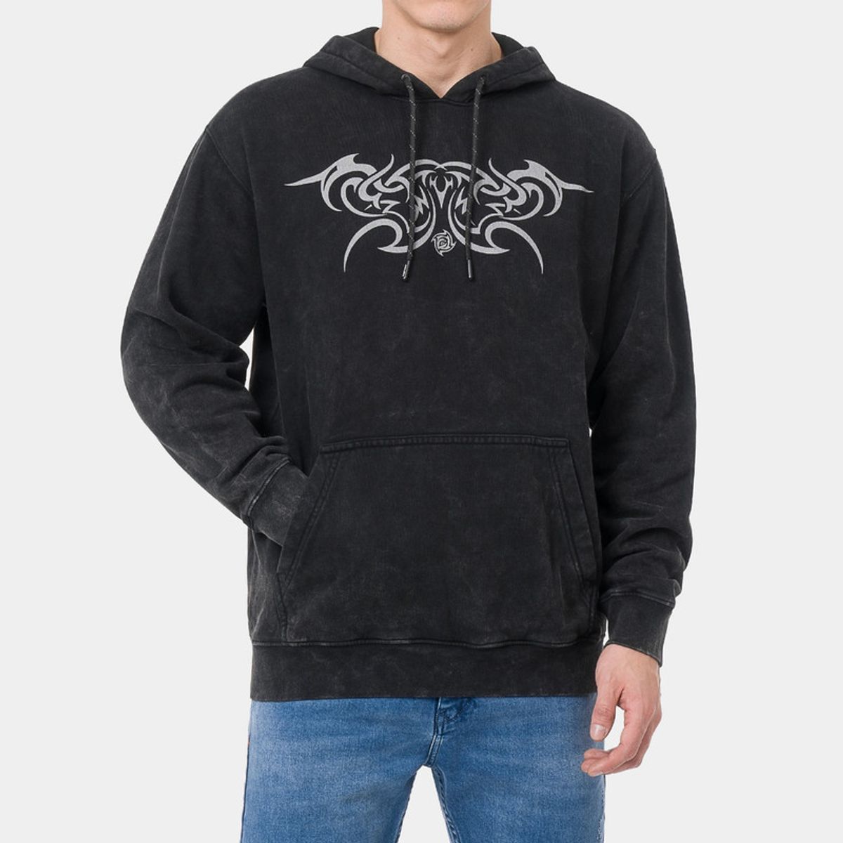 GZUCK - Polera Hoodie Franela Nivak Hombre