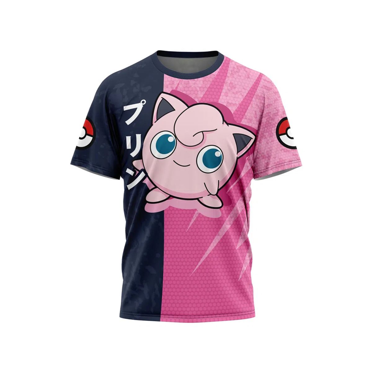 GENERICO - Polo Deportivo Exclusivo Jigglypuff Talla XL