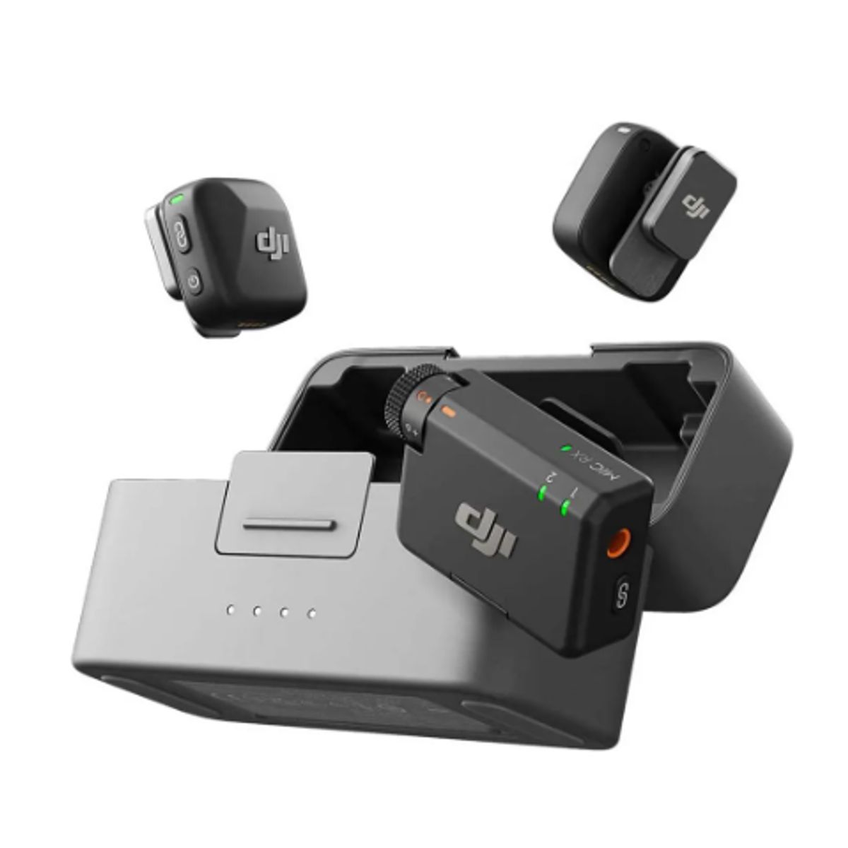DJI - Dji Mic Mini (2 Tx + 1 Rx + Charging Case)