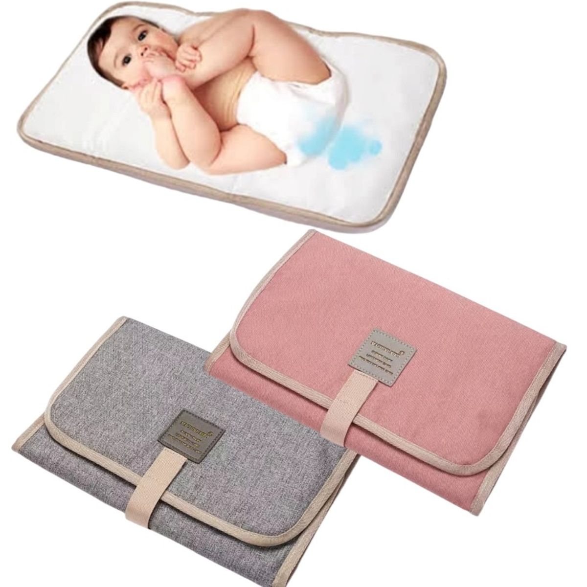 GENERICO - 1 Cambiador cartera portable plegable