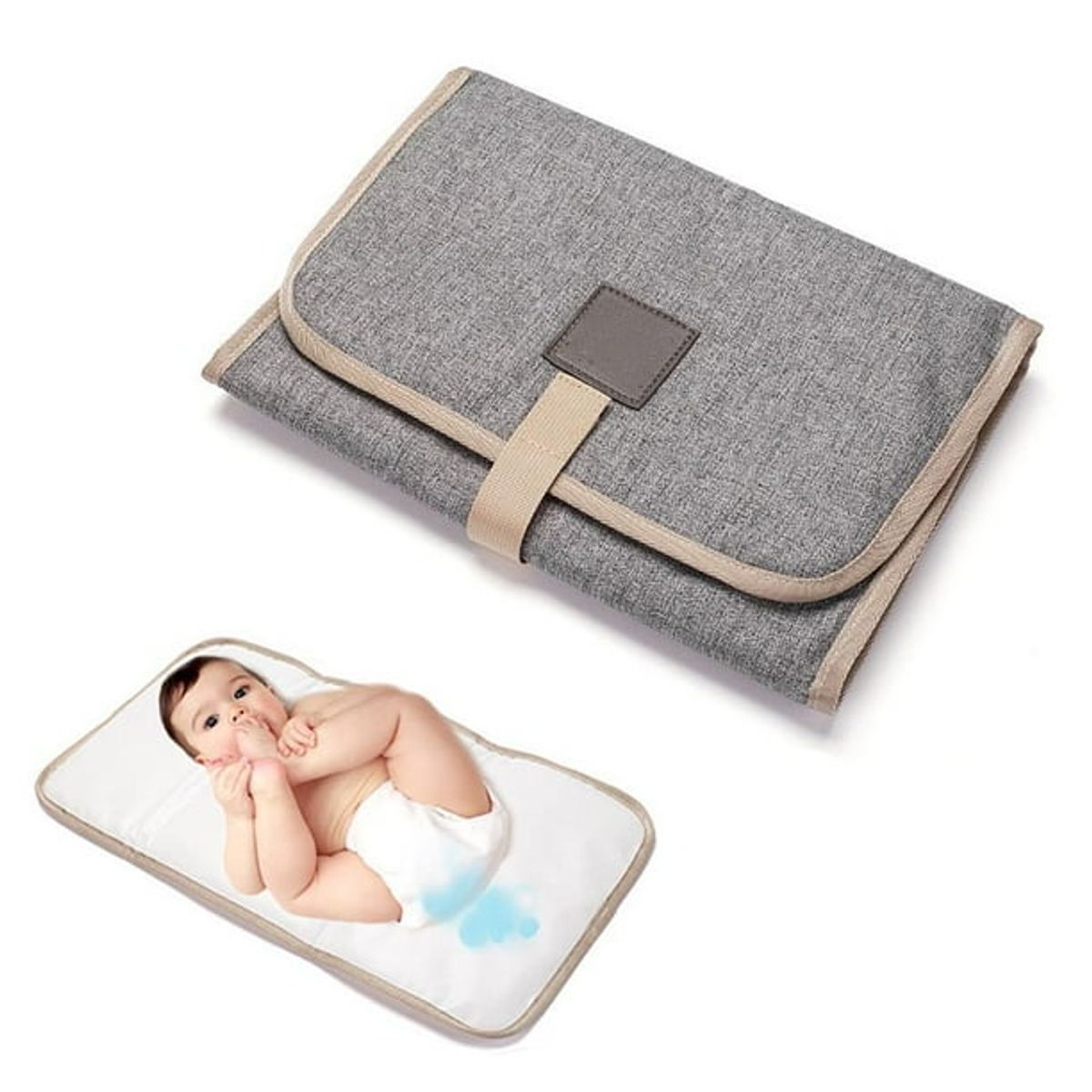 GENERICO - 1 Cambiador cartera portable plegable