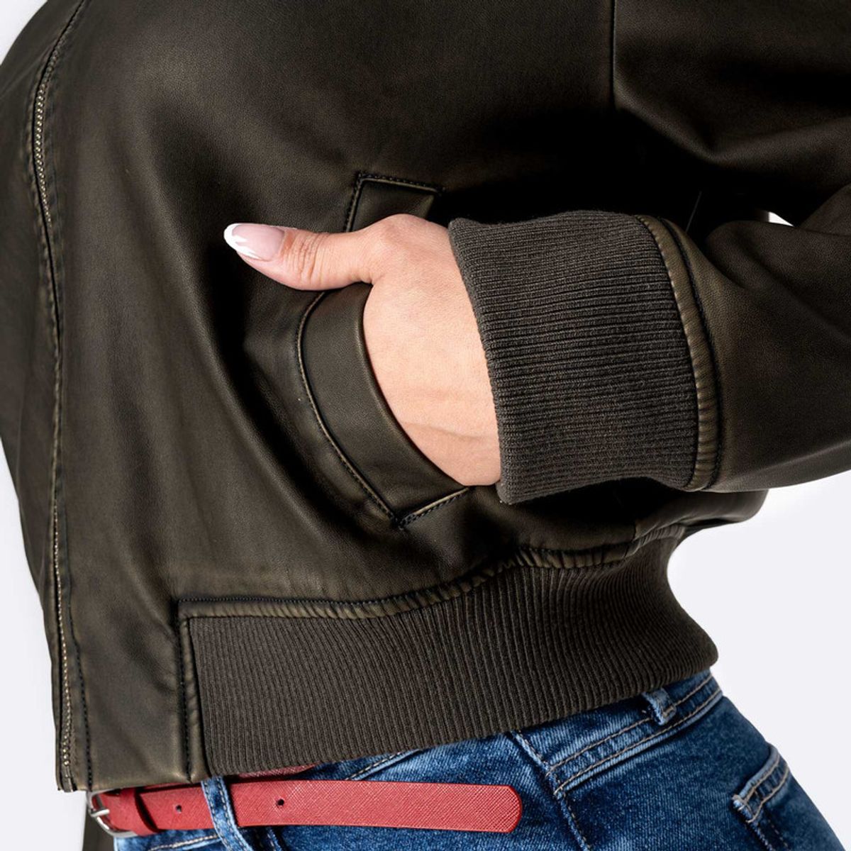 PIONIER - Casaca Cuerina Frytzi Mujer