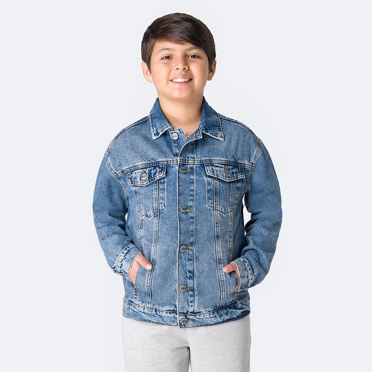 PIONIER - Casaca Denim Niño John Pionier