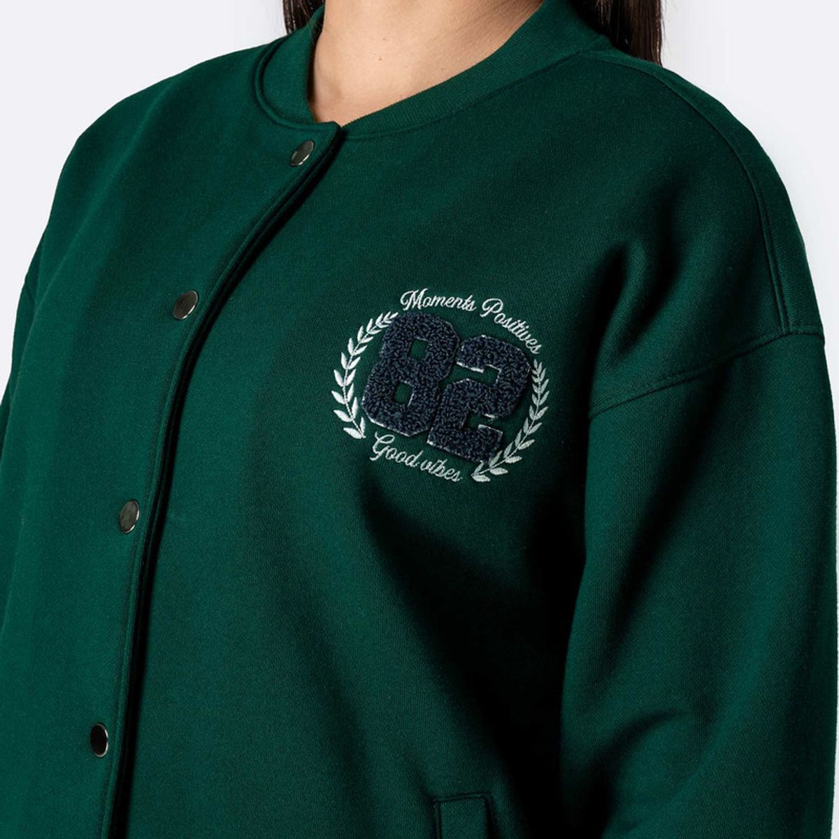 PIONIER - Polera Zipper Franela Zunex Mujer