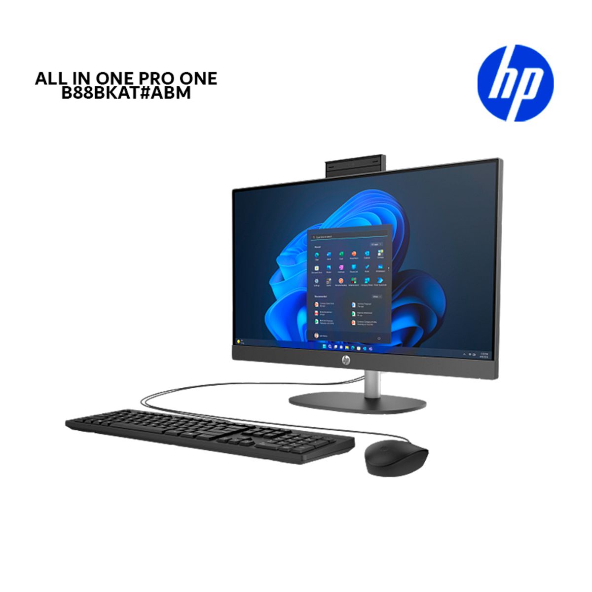 HP - AIO HP ProONE 240 G10 Ci5-1334U Turbo 4.60/ 16Gb Ram/ 512Gb SSD M.2/ PANTALLA 23.8" (B88BKAT#ABM)