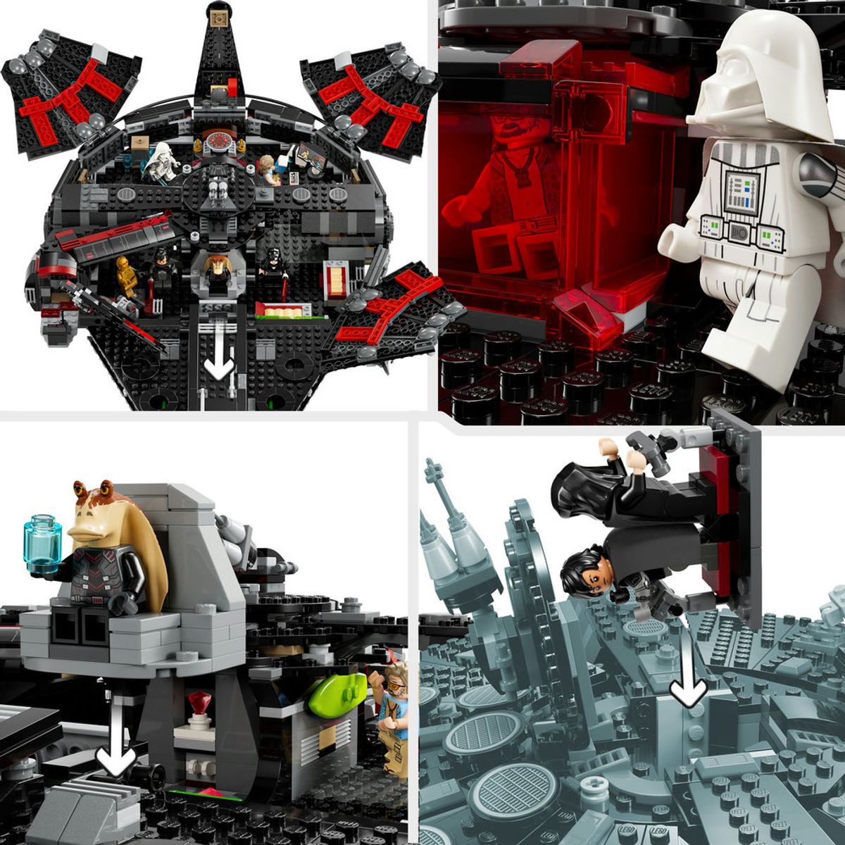 LEGO - LEGO Star Wars 75389 Halcón Oscuro