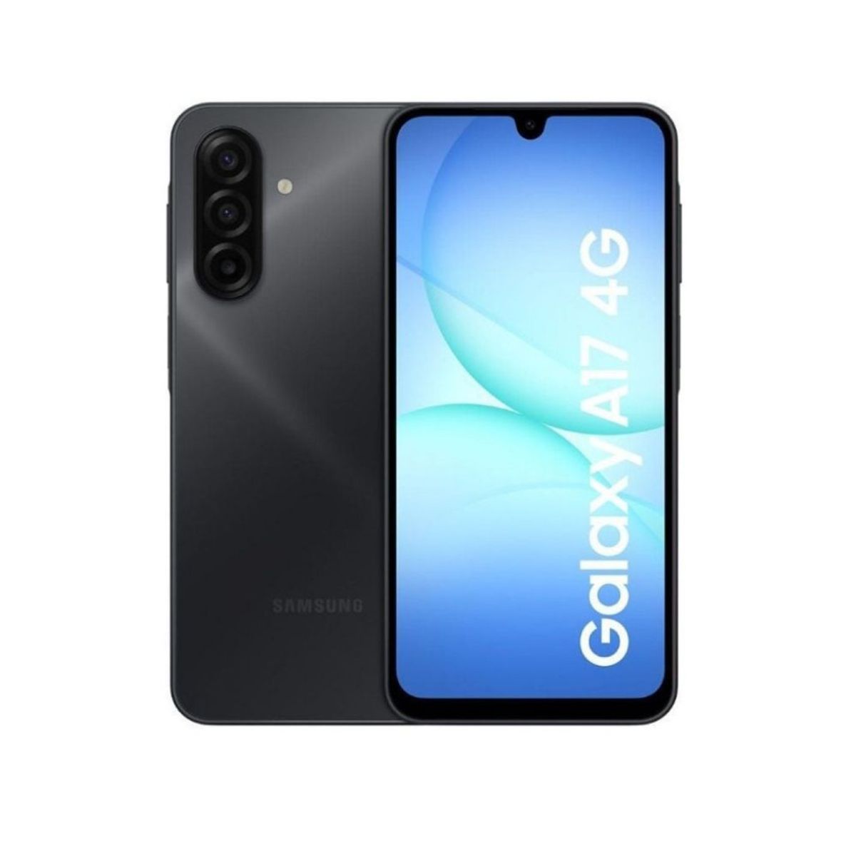 SAMSUNG - SAMSUNG GALAXY A17 4G 128GB 6RAM 50MP BLACK SOLO 1SIM