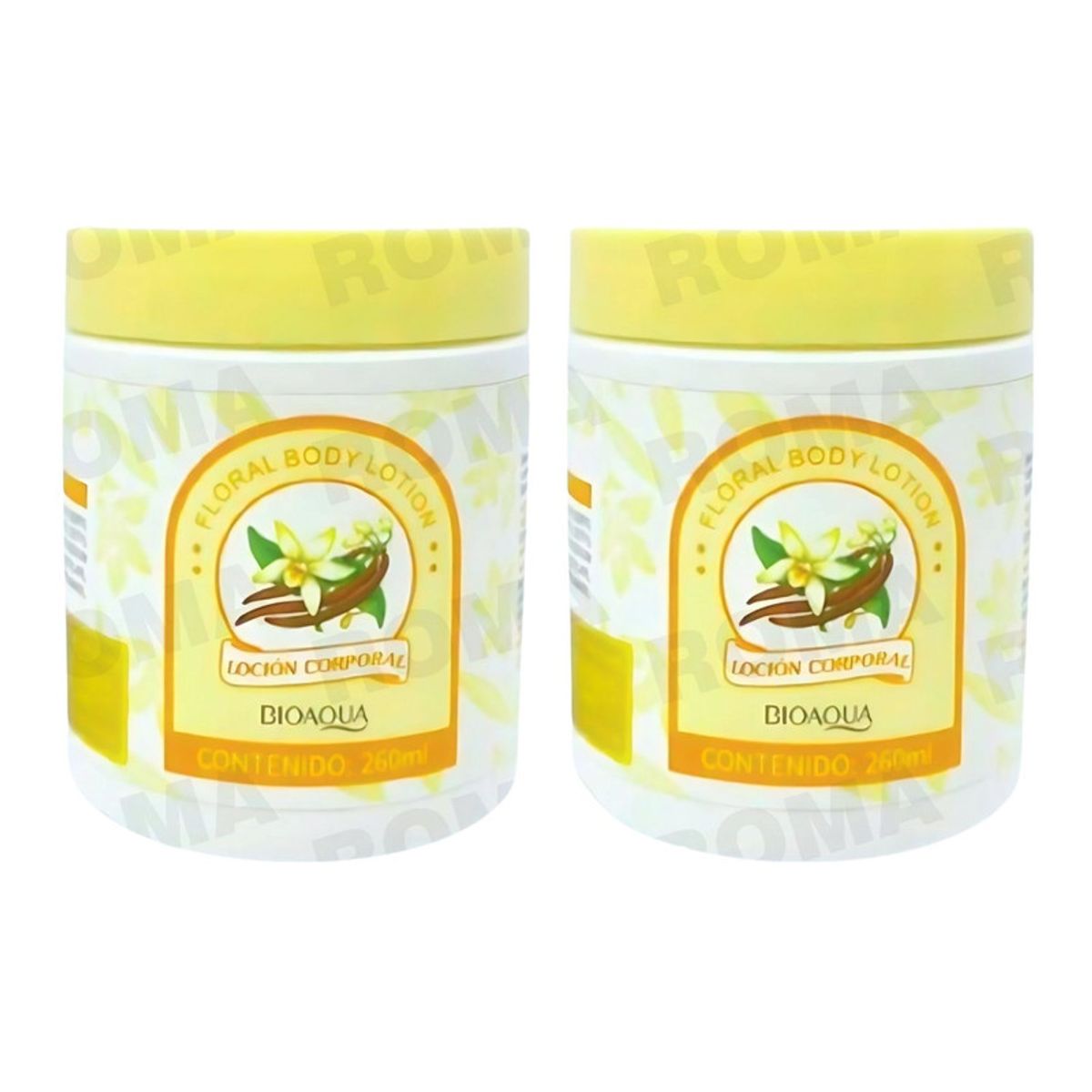 BIOAQUA - PACK 2 CREMA CORPORAL VAINILLA 260ML BIOAQUA